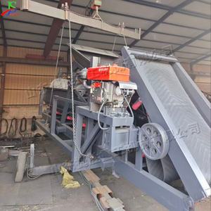 Büyük Silindirli Kum Eleği, Kum ve Çakıl Ayırıcı Mobil Tip Tamburlu Titreşimli Nehir Kumu Eleme Makinesi - Product Image 4