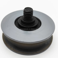Mitsubishi ascenseur pièces de rechange ascenseur porte cintre rouleau suspendu porte rouleau porte cintre roue rouleau 56*14*6201 pour XIZI OTI *