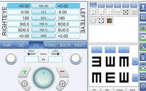 InnoVue Opto Certificado CE Testador Automático de Visão Sistema Abrangente de Refração Equipamento CV-7600 <span class=keywords><strong>Phoropter</strong></span> Digital 1 Ano - Product Image 2
