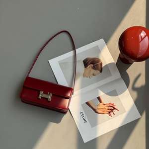 Bolso de Mano Mini de Cuero Patentado Estilo <span class=keywords><strong>Hollywood</strong></span> Glamour Vintage 2025, 11.5x22x7 cm, Bolso de Hombro con Cadena para Mujer, Bolso de Mano de Lujo para Fiesta de Noche - Product Image 6