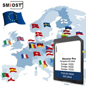 SMIOST per auto navigatore GPS MIB2 per VW Volkswagen navigazione Tajeta Custom CID Europe SD Navig Card GPS DV 64GB V22