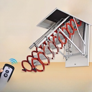 Système d'escalier escamotable pour grenier en parfait état, <span class=keywords><strong>trappe</strong></span> <span class=keywords><strong>de</strong></span> toit <span class=keywords><strong>coulissante</strong></span> pour les magasins <span class=keywords><strong>de</strong></span> détail, les hôtels et les usines <span class=keywords><strong>de</strong></span> fabrication - Product Image 6