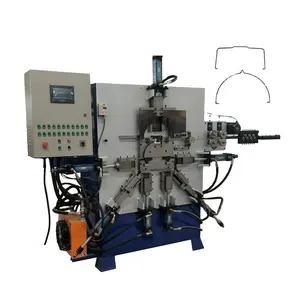 Máquina de flexión de hebilla de flejado Industrial, equipo de procesamiento de percha de alambre, hebilla de cinturón automática