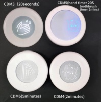 Grosir Pabrik 5 menit Shower timer nirkabel dengan pencahayaan, CDM6 IP67 Shower timer anak-anak tahan air