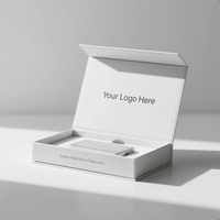 Boîtes de papier d'impression de logo recyclables écologiques personnalisées à faible quantité minimale de commande produits électroniques avec doublure pour les petites entreprises