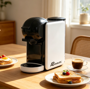 Nouvelle machine à café à capsules Abbolife, 19 bars, 1450W, multi-compatible, expresso court/<span class=keywords><strong>Nespresso</strong></span> long, avec réservoir d'eau de 0,8L - Product Image 4