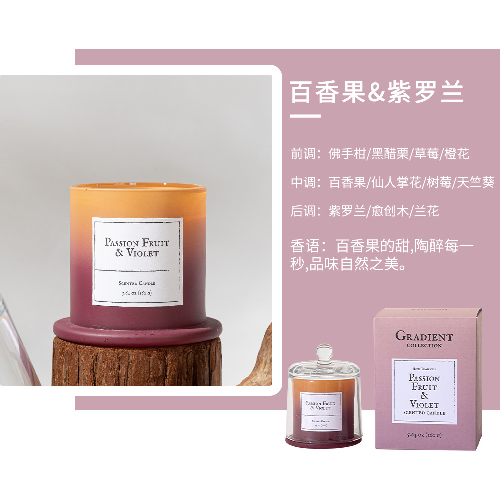 Fruit de la passion et violette