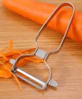 Roestvrijstalen schilmes voor fruit en groenten, keukenhulp voor precies snijden, chef-gadget, aardappelschillers