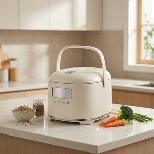 Household 5L Capacity Electronic Touch Screen Digital Multifunctional Rice Cooker Cooking Machine 5L Capacity for Family - Product Image 3