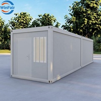 Maisons conteneurs pliables WinFair, maisons préfabriquées, maisons complémentaires pour bungalow en bord de mer / local d'équipement