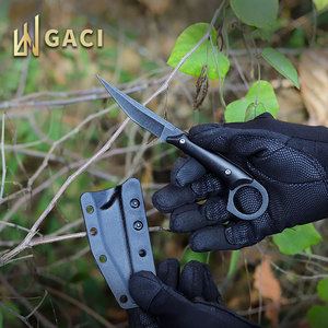 Thép Không Gỉ Tiện Ích Dao Với Push Nút Lưỡi Thay Đổi G10 Xử Lý Cho Săn Bắn Nhà Bếp Ngoài Trời Sử Dụng OEM Tùy Chỉnh - Product Image 5