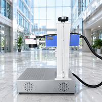 Machine de marquage laser UV 5W professionnelle à axe rotatif, adaptée au marquage personnalisé de logos et de motifs sur les gobelets en verre