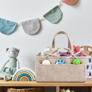 Essentials para recién nacidos: cesta de pañales, carrito de pañales para coche, Regalo para mamá nueva - Product Image 5
