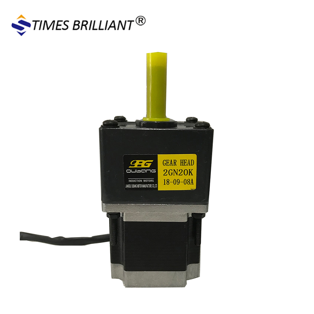 Шаговый двигатель nema 23 с редуктором редуктора 2GN20K, редукторный шаговый двигатель