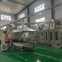 Machine de poinçonnage automatique de haute précision pour tissus non tissés et ligne de production de fibres avec moteur