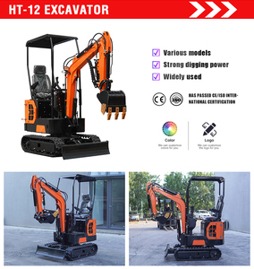 Livraison gratuite de Chine Petite pelleteuse à prix réduit Vente en gros Micro mini-pelle compacte 2 tonnes 1 tonne Bagger Prix à vendre avec EPA/CE/EURO - Product Image 6