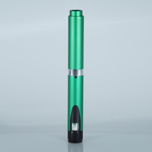 OEM Premium 3ml Cartridge Device Green Metal 60U V2 Reusable Insulin Injection Pen Accurate Dosing for Long-Term <b>Glass</b> <b>Packaging</b> - Product Image 4
