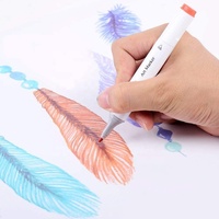 Yihuale — marqueurs d'alcool 60 couleurs, stylo marqueur artistique à double pointe, séries classique et permanents