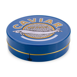 Boîtes de <span class=keywords><strong>Caviar</strong></span> en or imprimées personnalisées de qualité alimentaire, boîtes de <span class=keywords><strong>Caviar</strong></span> vides - Product Image 5