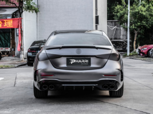 Kit carrosserie Perfect Fit W206 C43 <span class=keywords><strong>AMG</strong></span> pour <span class=keywords><strong>Mercedes</strong></span> Benz <span class=keywords><strong>Classe</strong></span> C 2022-2024, matériau PP, pare-chocs avant, pare-chocs arrière, jupes latérales, calandre - Product Image 6