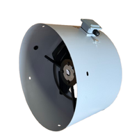 Ventilateur axial électrique industriel G280A avec roulement à billes 380V, diamètre de la pale 17,72 mm, 1400 tr/min, personnalisable OEM/ODM pour systèmes de refroidissement