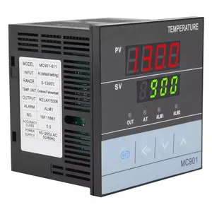 Termo metro MC901 digitaler PID-Temperatur regler K Typ PT100 Sensor Eingangs relais SSR-Ausgang
