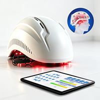 Casque de photobiomodulation cérébrale Suyzeko, dispositif d'entraînement au neurofeedback à 21 canaux pour l'analyse QEEG et le soutien à la neuromodulation