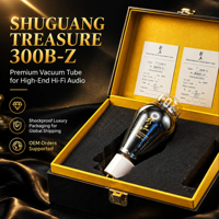 Tube à électrons Shuguang 300B-Z Royal Collection Treasure, Triode 300B Premium pour l'amélioration des amplificateurs HiFi à terminaison unique pour audiophiles