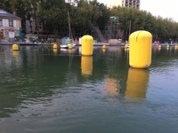 Bouées nautiques gonflables personnalisées - Marqueurs de sécurité étanches pour événements aquatiques