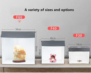 SANOTO-<span class=keywords><strong>caja</strong></span> de luz de mesa de fotografía, <span class=keywords><strong>caja</strong></span> de tienda de estudio fotográfico portátil regulable, 56cm - Product Image 6