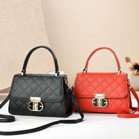 IStapromo Gifts Bolso pequeño de moda, bolso para cámara con diseño de rombos, bolso cruzado para mujer, bolso de hombro informal para mujer