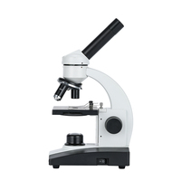 Wholesale NBHG SX-AL Biological Monocular Microscope with 4X-40X Objectives Abbe Condenser Inclined 45 Head Triple Nosepiece