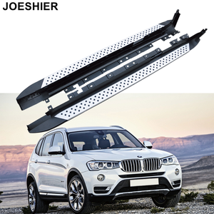 JOESHIER Luxury & Off-Road Side <b>Steps</b> Running <b>Board</b> for BMW X3 F25 11-17 Aluminum Alloy Screw Fixing - Product Image 5