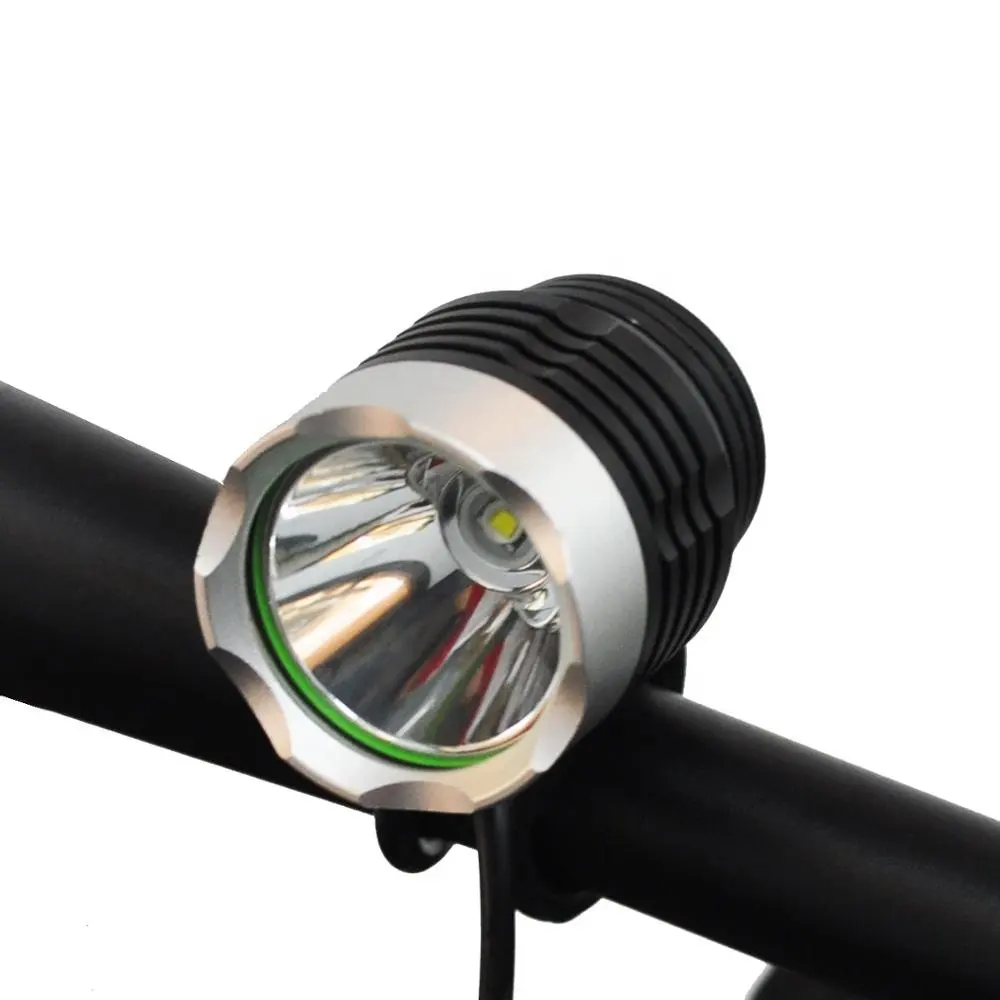 Bicycle Light LED headlight Headlamp rechargeable 1800 lumen Aluminum Waterproof MTB bike accessories