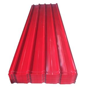 Material de construcción de metal Hoja de techo Prepintado Color Tejas <span class=keywords><strong>Precio</strong></span> Galvanizado Corrugado Metal Personalización Recubierto - Product Image 1