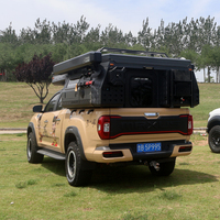 Camper pour pick-up, caravane pop-up, aluminium léger, imperméable, caravane de voyage
