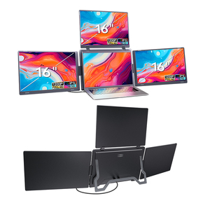 1 câble pour 3 <span class=keywords><strong>écran</strong></span>s d'extension d'<span class=keywords><strong>écran</strong></span> d'ordinateur portable avec <span class=keywords><strong>écran</strong></span> Full HD de 16 pouces <span class=keywords><strong>compatible</strong></span> avec Wins et <span class=keywords><strong>Mac</strong></span> - Product Image 1
