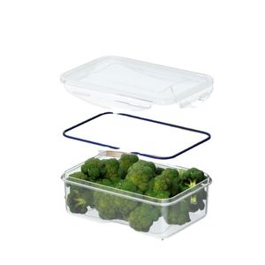 Boîtes de conservation alimentaire rectangulaires modernes multifonctionnelles en plastique scellé, durables, 25 pièces, pour la cuisine, boîte à lunch, conservation des aliments - Product Image 2