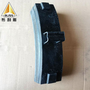 Bliss M1 pastiglie freno accessori ferroviari per treni parti del treno ad alta velocità ganasce freno - Product Image 6