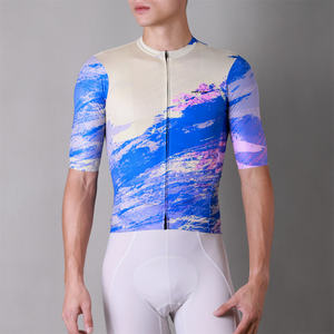 Completi <span class=keywords><strong>da</strong></span> Ciclismo Personalizzati <span class=keywords><strong>da</strong></span> Uomo di Alta Qualità, Traspiranti e ad Asciugatura Rapida, Abbigliamento Sportivo e Maglie <span class=keywords><strong>da</strong></span> Bici - Product Image 1