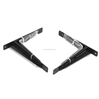 Support d'angle de portail durable, accessoires de clôture, kit anti-affaissement pour portes de remise, support d'angle de portail facile à installer, kits de supports d'étagère