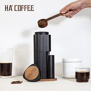 מסחרי מקצועי משולבת מכונת גריסה מתכוונן חיוג קוצים מטחנות קפה מטחנת קפה חשמלית
