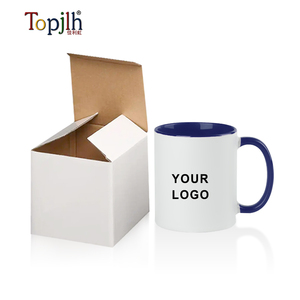 <span class=keywords><strong>Taza</strong></span> de 11 oz <span class=keywords><strong>con</strong></span> Doble Color y Borde en Contraste, Personalizable <span class=keywords><strong>con</strong></span> Logotipo e Impresión de Fotos, Recubierta para Sublimación, Regalo Personalizado - Product Image 6