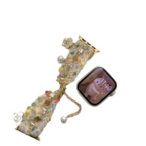 Bracelet de chaîne rétractable en peluche d'hiver pour les femmes <span class=keywords><strong>AppleWatch</strong></span> <span class=keywords><strong>8</strong></span>/7/654SE - Product Image 6
