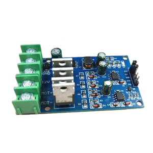 Módulo de placa de controlador de Motor <span class=keywords><strong>H</strong></span>-Bridge de 170W, alta potencia, CC, 5-30V, ciclo de trabajo de freno NMOS para 4 tubos NMOS externos, entrada PWM - Product Image 2