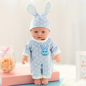 Muñeca de vinilo suave de 30 cm, muñeca de goma realista, juguete de simulación para niñas, juego de roles. - Product Image 6