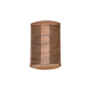 Peigne démêlant portable en bois naturel double denture, léger et de poche, pour femmes et hommes - Product Image 2
