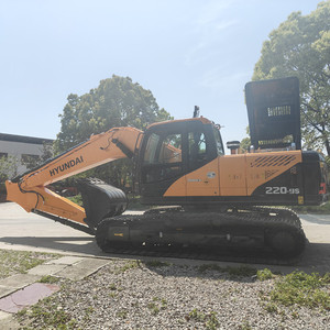 Excavadora de cadenas Hyundai 220lc 220lc-9s original de Corea de 22 toneladas, excavadoras usadas - Product Image 2