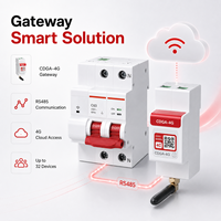 Disjoncteur miniature intelligent IoT CDBA MCB 1P 2P 3P 4P 230V 400V 6kA Courbes C D RS485 4G Télécommande Compteur d'énergie Rail DIN