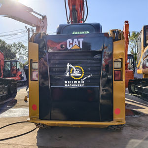 Cargadora de Dirección Deslizante Caterpillar CAT246D Japonesa de Segunda Mano de Alta Calidad, Tracción 4x4, Potencia de 57KW, Motor de 1 Tonelada, Caja de Cambios - Product Image 4